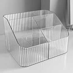 Cosmetic Storage Box, Desktop Dressing Table, Large-Capacity Skin Care Product Storage Rack, High-End Simple Acrylic Organizing Box