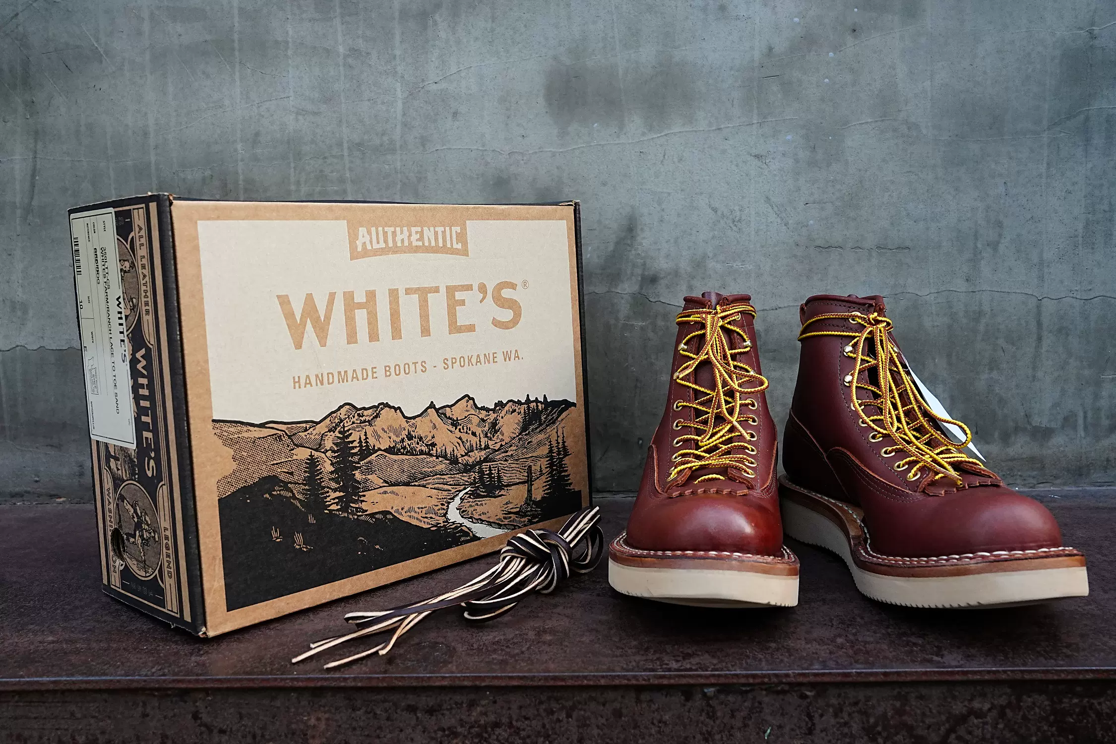 C350 White's Boots Rambler 350-CS Boar – Whites Boots Shop display picture 1