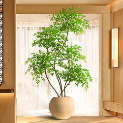 Artificial Flowers, Artificial Flower Arrangements, Living Room Decorations, Floor-Standing Ornaments, High-End Artificial Green Plants, Indoor Large Potted Plants, Artificial Trees
