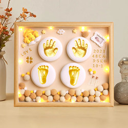 Baby hand and foot print souvenir hand and foot print clay