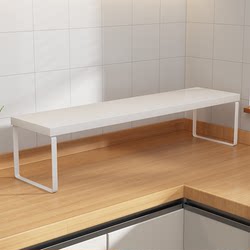 Kitchen Countertop Storage Rack, Layered Storage Shelf, Shelf for Organizing Dishes and Spices in the Cabinet