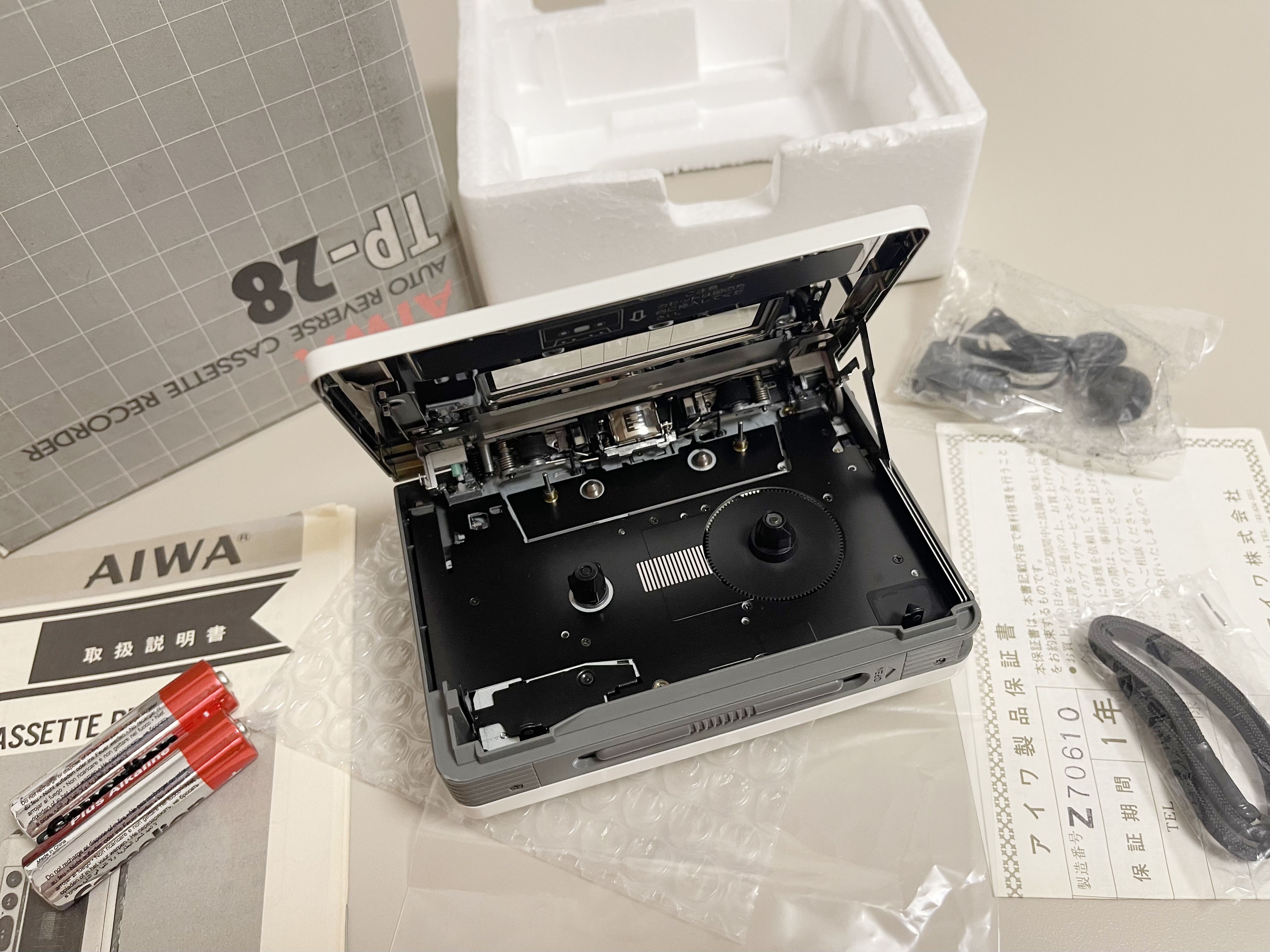 アイワ AIWA TP-28 カセットテープレコーダー アイワ AIWA TP-28 カセットテープレコーダー アイワ AIWA TP-28