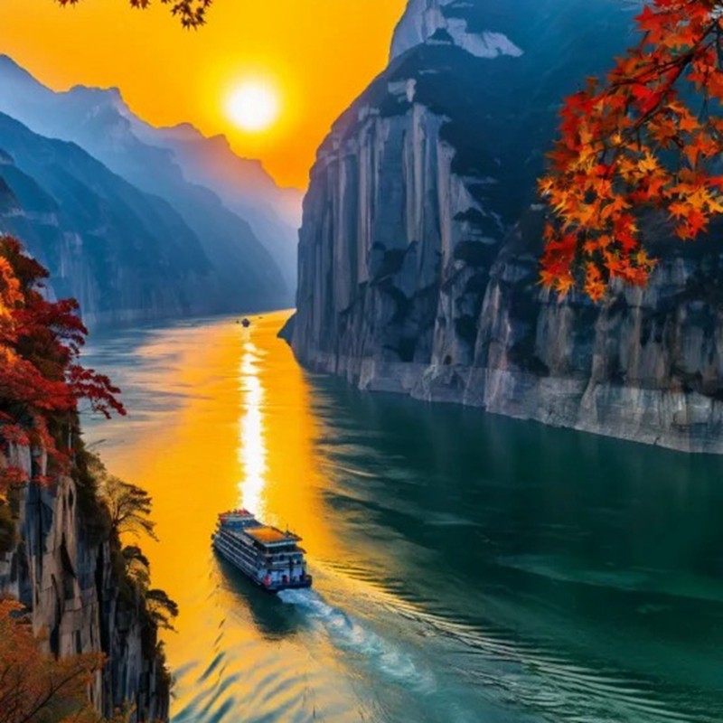 纯玩含机票 湖北旅游武汉宜昌神农架三峡大坝天生桥6天5晚跟团游