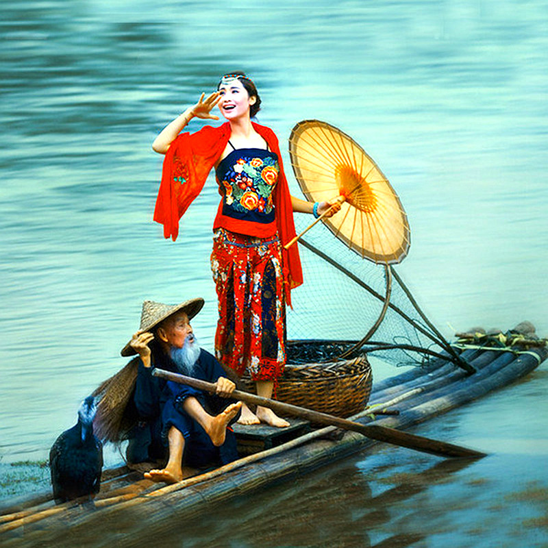 8人纯玩小团 含高铁广西桂林阳朔旅游遇龙河漂流漓江4天3晚跟团游