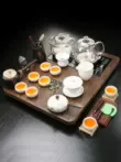 Nhà phòng khách nhỏ khay trà hoàn toàn tự động cát tím bộ trà kung fu đáy nước sôi ấm siêu tốc tích hợp bàn trà bàn trà điện cao cấp Bàn trà điện