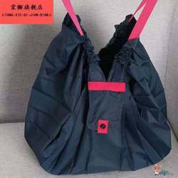 Travel Lightweight Bag Large Eco-Friendly Bag Foldable Shopping Bag Portable Supermarket Waterproof Tote Bag Japanese Style Multifunctional