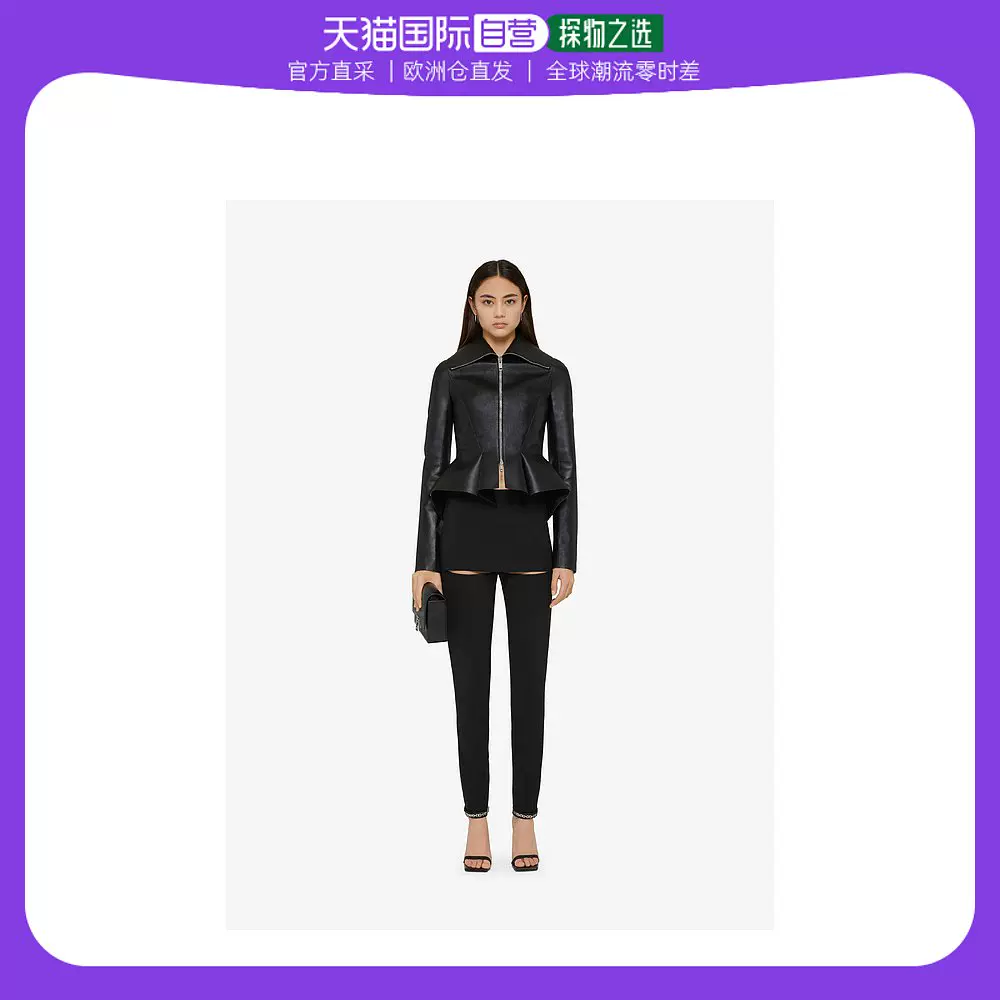 高奢跑腿】欧洲直邮GIVENCHY 修身版型羊毛长裤，配以迷你裙式- Taobao