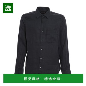 
Hong Kong direct mail ASPESI men's shirt CE36C19585098 blue long-sleeve fitte