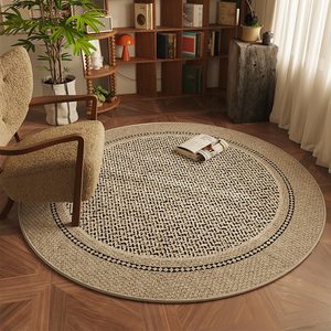 
Swiss high-end round carpet, living room sofa, coffee table blanket, study room swivel chair cushion, rocking chair cushion, bedroom bedside cushion