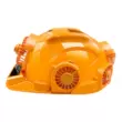 Mũ bảo hiểm an toàn quạt năng lượng mặt trời 6 quạt tích hợp quạt điện, mũ bảo hiểm điều hòa, làm lạnh cho công trường có đèn nón bảo hộ kỹ sư Mũ Bảo Hộ