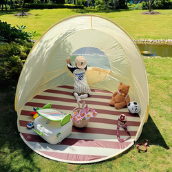 No-Tent Setup Outdoor Folding Portable Camping Picnic Beach Mat Sun Protection Baby Indoor and Outdoor Playhouse Ins Style