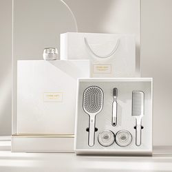 Japanese Selection Gift Comb Gift Box Air Cushion Airbag Comb for Best Friend, Mother, Birthday, Practical, Luxurious Feel, Souvenir Gift