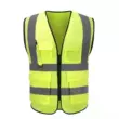 Áo phản quang quần áo an toàn đi xe đạp xây dựng Quần áo phản quang vệ sinh giao thông quần áo công sở Meituan áo vest màu vàng huỳnh quang in 