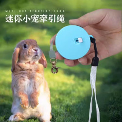 Pet dog leash automatic retractable dog leash compact mini puppy dog ​​rope cat retractable rope when going out