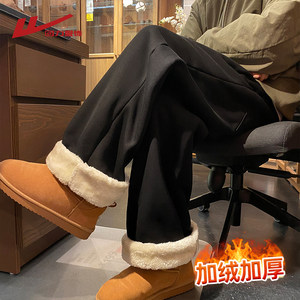 
Pull back Northeastern Lamb Velvet Cotton Pants Men's Winter 2025 New Velvet Thickened Sweatpants Men's Casual Sports Pants