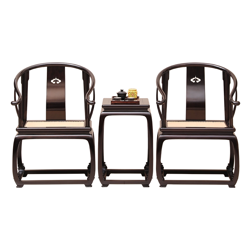 苏作诚品紫光檀文椅东非黑黄檀南官帽椅大都会博物馆红木明式家具