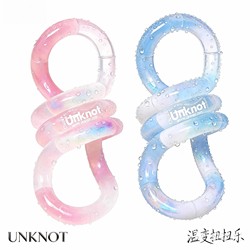 German Genuine Unknot Temperature-Sensitive Color-Changing Stress-Relief Toy Tango Silent Stress-Relief Versatile Squishy Toy