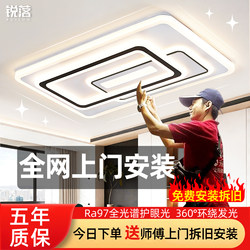 Includes Installation of Living Room Lamp 2026 New Model Modern Simple and Elegant Main Hall Lamp Led Bedroom Lighting Ceiling Light Fixture
