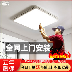  Bedroom Ceiling Lamp New Simple Modern Living Room Hall Main Lamp Master Bedroom Study Home Eye Protection Lamp