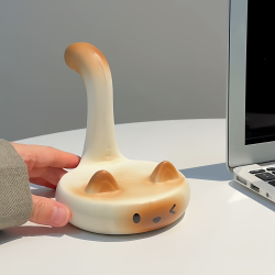 【100 Express Deliveries to Your New Home】Siamese Cat Phone Stand Desktop Ornament Home Goods Ceramic Decoration