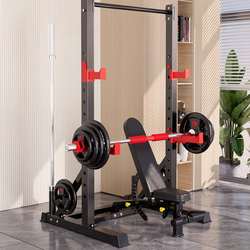 Gantry rack home fitness equipment squat rack bench press rack weightlifting bed barbell rack pull-up gym personal training