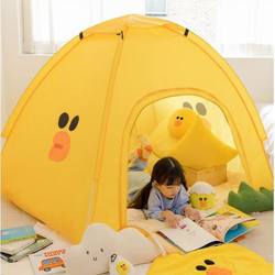 Children's Tent, Indoor Small House, Can Be Used for Sleeping, Indoor Floor Sleeping, Outdoor Camping, Mosquito-Proof Playhouse, Quick Setup, for Girls