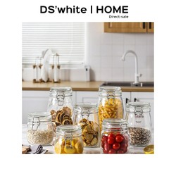 T4Kzi German Glass Sealed Jar Food-Grade Jam Bottle for Soaking Alcohol, Honey, Lemon Storage Container