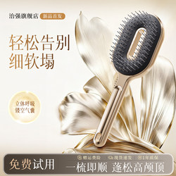 Zhiq Comb for Women, High-End Anti-Static Volumizing Hairbrush with Air Cushion, Steel Needle Airbag Brush, Student Set