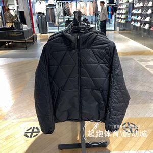 Nike Men's 2024 Winter New Jordan Windproof and Water Repellent Hooded Warm Jacket FZ3163