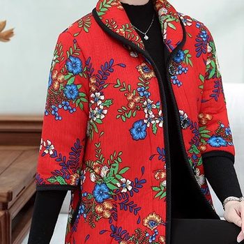 
Middle-aged and elderly women's vest, autumn and winter mother's short-sleeved clothing