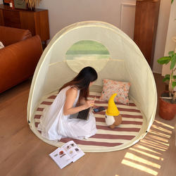 Children's Tent Indoor for Boys and Girls, No Need to Set Up, Foldable and Storageable Playhouse, Parent-Child Outdoor Camping Portable Tent