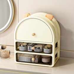 Desktop Storage Box Drawer-Type Home Desk Stationery Large-Capacity Storage Rack Miscellaneous Cosmetics Multi-Layer Storage Box