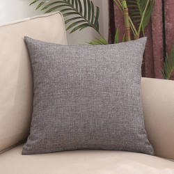 Xinjiang Free Shipping Linen Nordic Style Solid Color Sofa Throw Pillow for Home Use 55cm Headboard Backrest Car Lumbar Pillow Office Cushion
