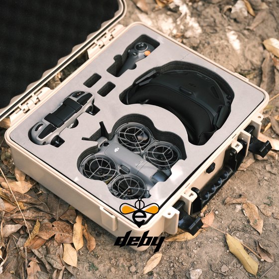 
DEBY is suitable for DJI DJI Neo2 handheld drone storage bag hard shell backpack accessory box vlog aerial photography smart follow-up flight camera smooth flight set shoulder portable bag waterproof box