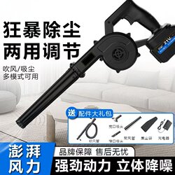 Rechargeable Dust Collector, Dual-Purpose for Blowing and Vacuuming, Multi-Functional, Industrial-Grade, Powerful, Three-Dimensional Noise Reduction