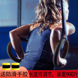 Fitness rings for home use pull-ups and spinal traction