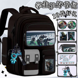 Delta Action-Themed Kindergarten Schoolbags for Boys and Girls, Large-Capacity Children's Backpacks, Weight-Reducing Double-Shoulder Bags