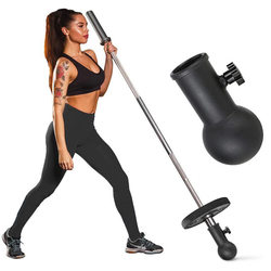 Barbell Barbell Rack Spherical Rotating Sleeve Explosive Core Strength Deadlift Rowing Back Muscle Fitness Equipment Landmine Rack