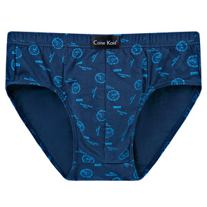 Triangle pants men's cotton men's cotton shorts men's 100%cotton breathable comfortable briefs in the middle waist youth