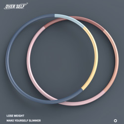 Soft Hula Hoop for Abdominal Control, Weighted for Weight Loss, Detachable, Adult Fitness, Fat-Burning, Women's Special Tool for Slimming the Belly and Lower Abdomen