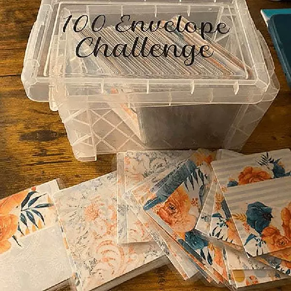 100 Envelope Challenge Box Set, Easy And Fun Way To Save-Taobao