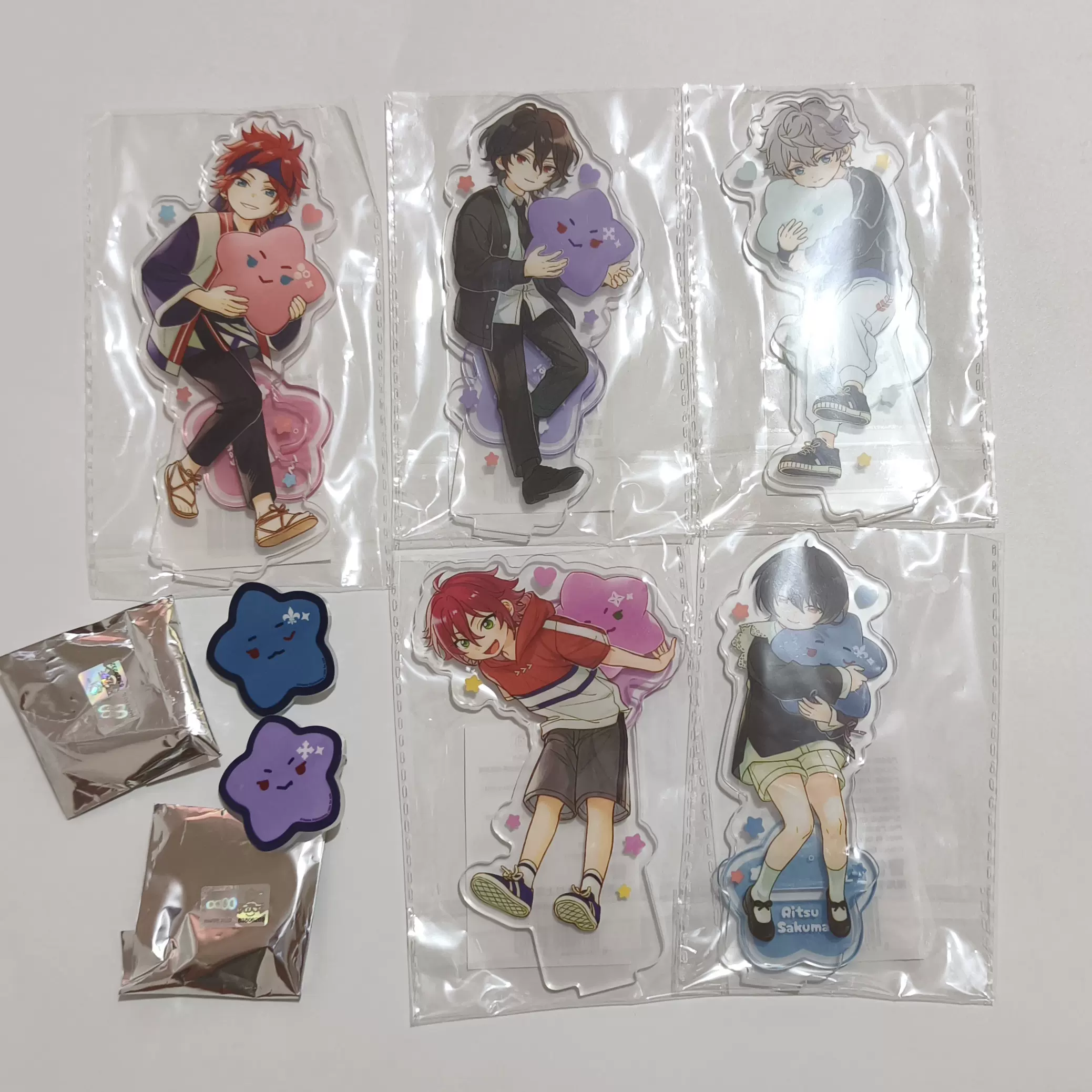 偶像梦幻祭童心珍藏主题角色立牌星星夹朔间零凛月