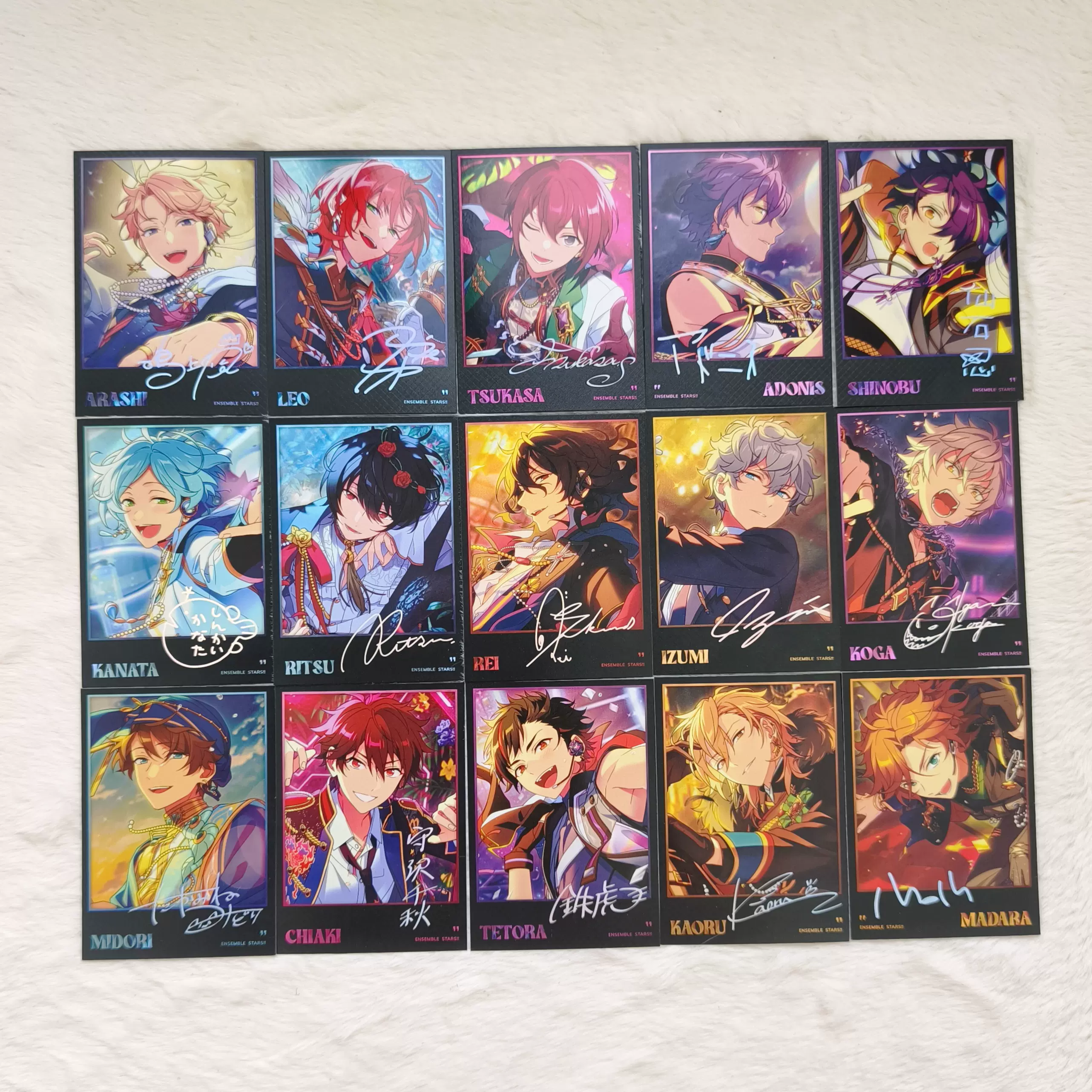 偶像梦幻祭童心珍藏主题角色立牌星星夹朔间零凛月濑名泉天城燐音