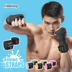 Freeloop Boxing Bandage for Men, Elastic Sports Hand Wrap for Sanda, Hand Protection for Punching Bags, Fighting Bandage for Muay Thai Women
