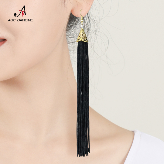 Bluebubble Orecchini A Ballerina Vintage Bronzo: Drop/dangle A Tema Funky Con Scarpette