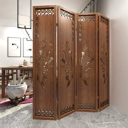 Phong cách Trung Quốc mới gấp màn hình di động lối vào văn phòng khung đơn giản bằng gỗ vách ngăn phòng khách nhà chặn màn hình gấp