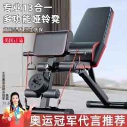 Dumbbell Bench Sit-Up Assist Device Fitness Equipment for Home Use Men's Multifunctional Exercise Bird Press Bench