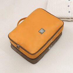 Travel Clothing Storage Bag, Double-Layer Compression Clothing Storage Bag, Business Trip Luggage Sorting and Storage Bag