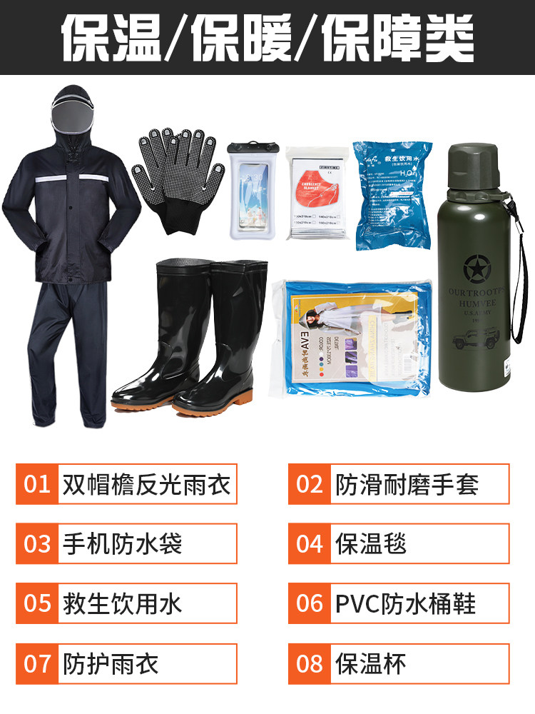 Camna Flood Prevention Emergency Kit - Household Water Rescue Supplies