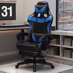 E-Sports Chair, Home Computer Chair, Comfortable for Long Sitting, Gaming Chair for Streamers, Competitive Internet Cafe Chair, Adjustable and Reclining, Cross-Border